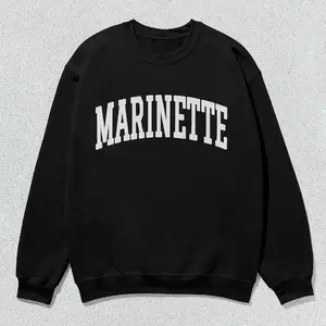Marinette Sweatshirt Wisconsin Collegiate Crewneck Sweater Unisex