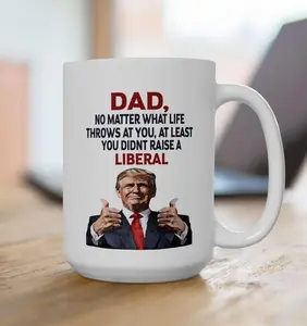 Funny Dad Mug – Bold Humor Gift for Dad, Sarcastic Coffee Cup, Gag Gift for Father