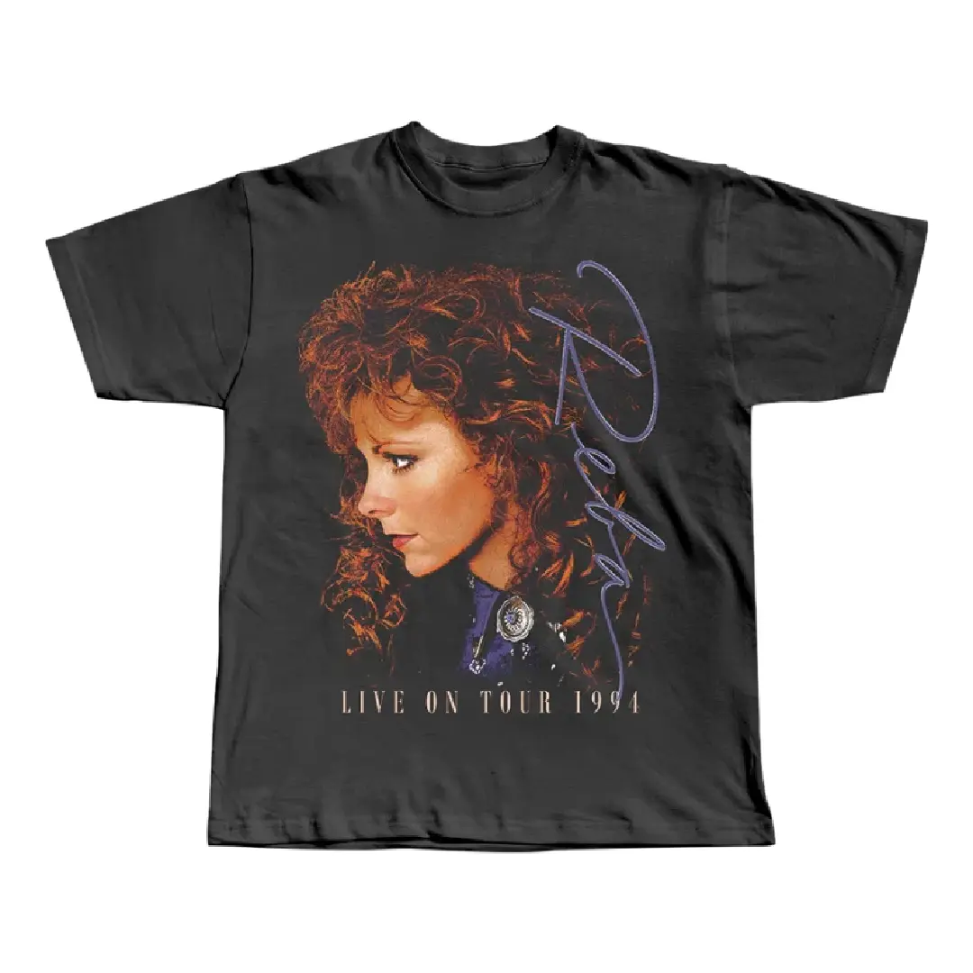 Reba Live on Tour 1994 McEntire Shirt – Vintage Country Music Portrait Shirt, for Men, for Women