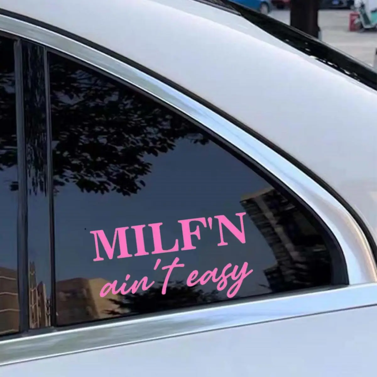 Letter Pattern Car Sticker, Car Window Decal, Car Exterior Decoration Accessories for Women & Girls