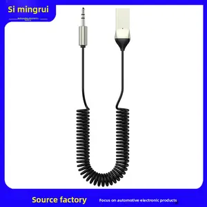 USB metal Bluetooth adapter Bluetooth receiver BT850 cross-border explosive AUX car receiver 5.4 receiver