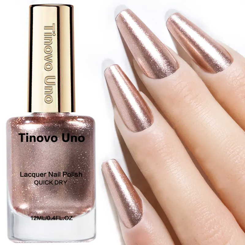 Tinovo Uno Nail Polish 12ml, High Quality Liquid Polish, long lasting and fast drying, no need to dry, adds elegance and style, perfect for daily use, dating, party, unisex, parties and proms, Nail Art Manicure, Nail Products