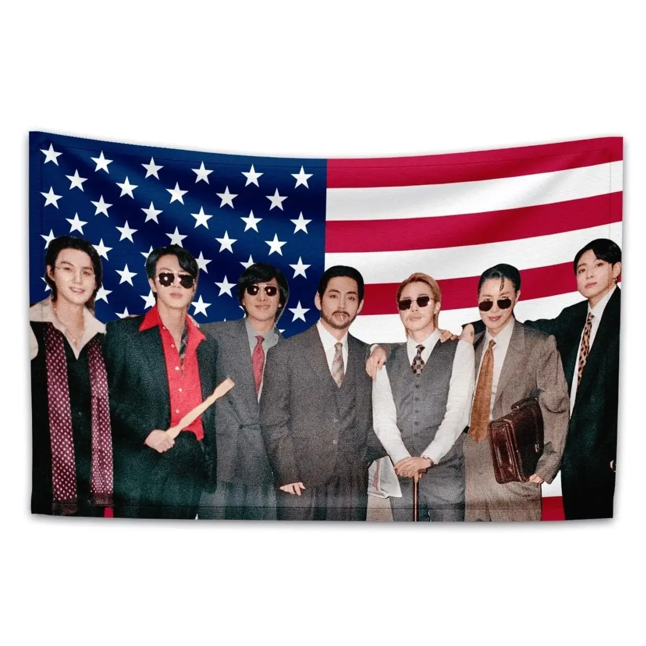 Arirang World Tour Wall Flag Tapestry, Kpop Tour Wall Banner Merch & Gift 2026