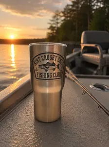 Ain't Caught Sh*t Fishing Club Tumbler