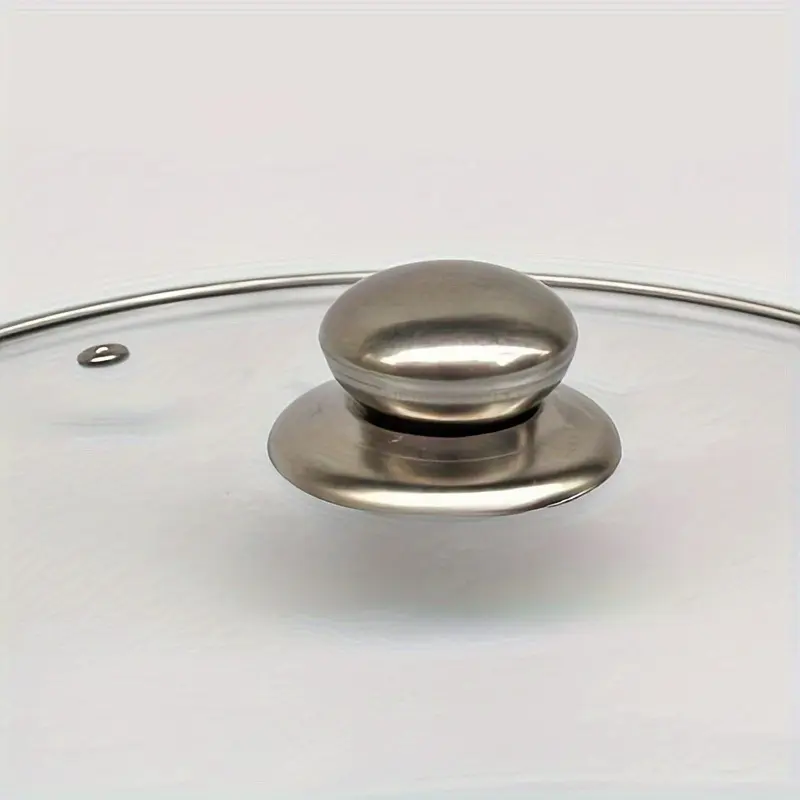 2pcs Stainless Steel Pot Lid Handle Lid Accessories Universal Pot Lid Top Cap Cap