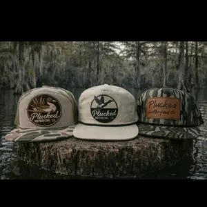 Plucked Waterfowl Co. Snapback Hats *Multiple Colors and designs available*