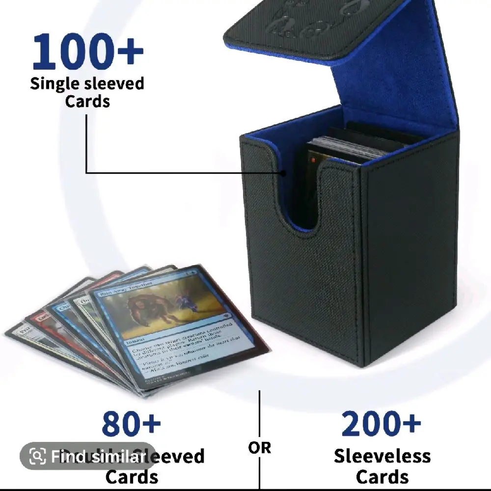 yugioh single deck box Amazon.com: BREIDMKFM Card Deck Box for Trading Cards, MTG Commander Deck  Box Fits 100+ Single Sleeved Cards, Leather Magnetic Card Storage Box for  YuGiOh TCG CCG Cards, Mushroom Frog : Toys &
