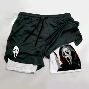 Ghost Face "Halloween" Gym Shorts Ghost Face "Halloween" Gym Shorts