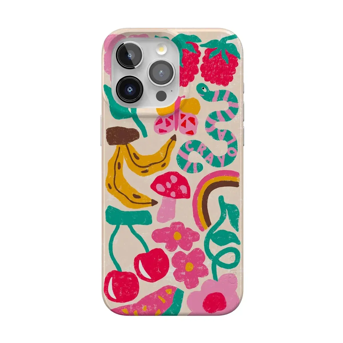 Casely iPhone 15 Pro Max Case | Doodle Bug | Crayola Crayon | Compatible with MagSafe | Classic Ultra Thin Design