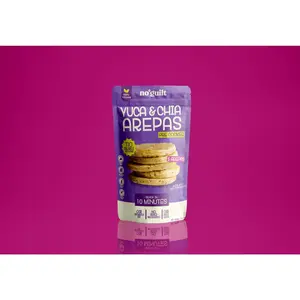 Arepas de Yuca con Chía – Sin Gluten