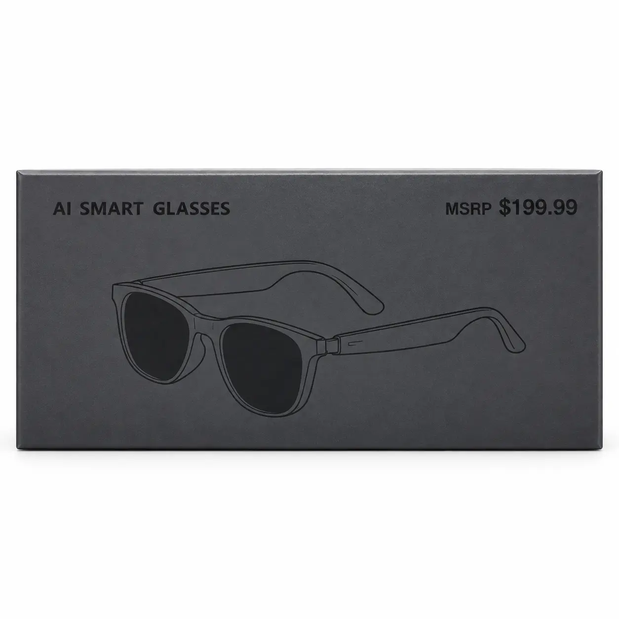 (BLACK BOX) AI SMART GLASSES