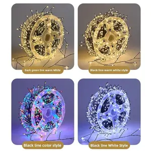 Christmas Tree Decoration Lights,104.9 FT LED Copper Wire Firecracker Lights, USB Interface, Indoor Decoration, Outdoor Decoration, Party Essential