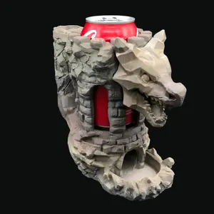 Dragon's Fortress Can Holder & Dice Tower