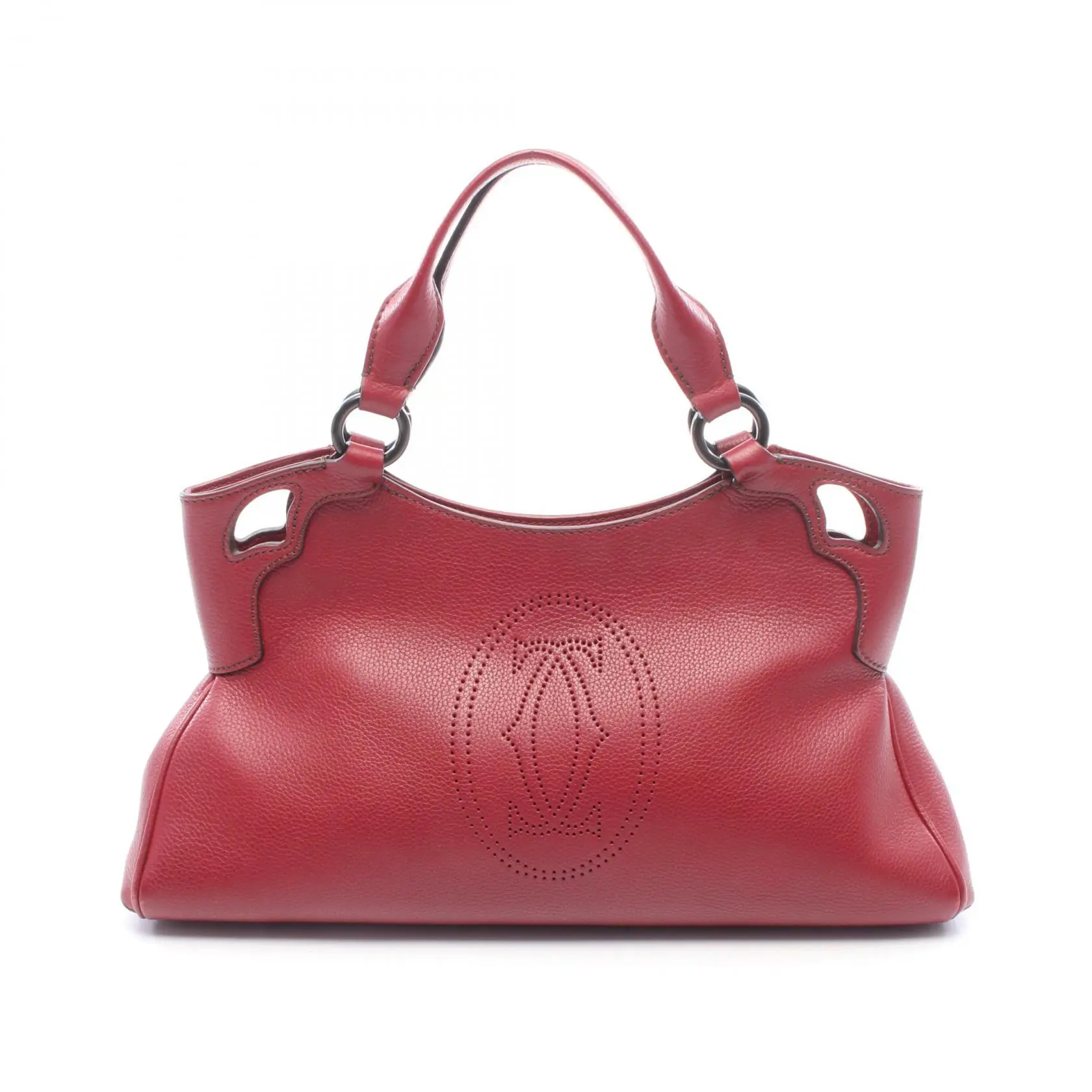 Pre-owned Cartier Other Shoulder Bags Marcello de Leather Handbag 1106262101219902555