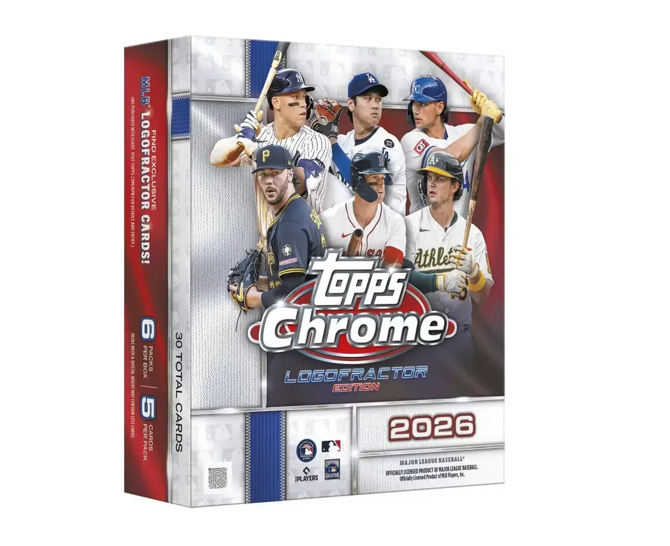 2026 Topps Chrome Baseball Logofractor Edition Trading Cards