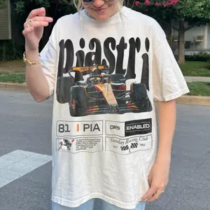 Oscarr Piastrii Retro Mc Shirt, Vintage Piastriii Graphic Tee,  Racing Sweatshirt, Piastriii  Fan Gift