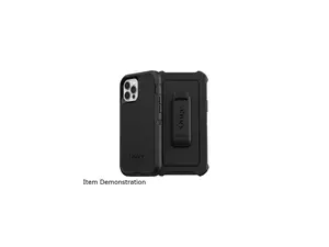 OtterBox Defender Series Black Case for iPhone 12 and iPhone 12 Pro 77-65401