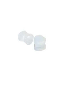 2Pcs Ear Gauges Surgical Steel Ear Tunnels Gauges Hypoallergenic Expander Stretching Ear Plugs Tunnels Multicolor Single Flared Earring Piercings Jewelry for Men Women