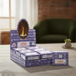 French Lavender Incense Dhoop Cones