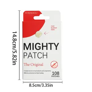 JAIMENUNEZ Colloidal Acne Patch 108 Patch Invisible Makeup Closed Acne Patch Purifying Acne Waterproof Breathable Acne Skin Repair Skincare Gentle