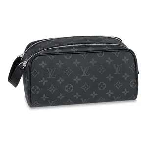 Louis Vuitton Dopp Kit for Men – Monogram Coated Canvas and Washable Fabric, Classic Black