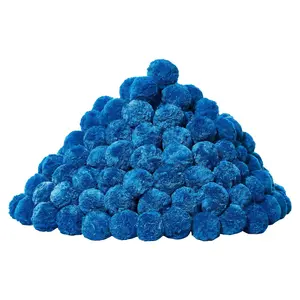 Pool Balls for Sand Pump Swimming Pool 3.1 lbs Reusable Blue
