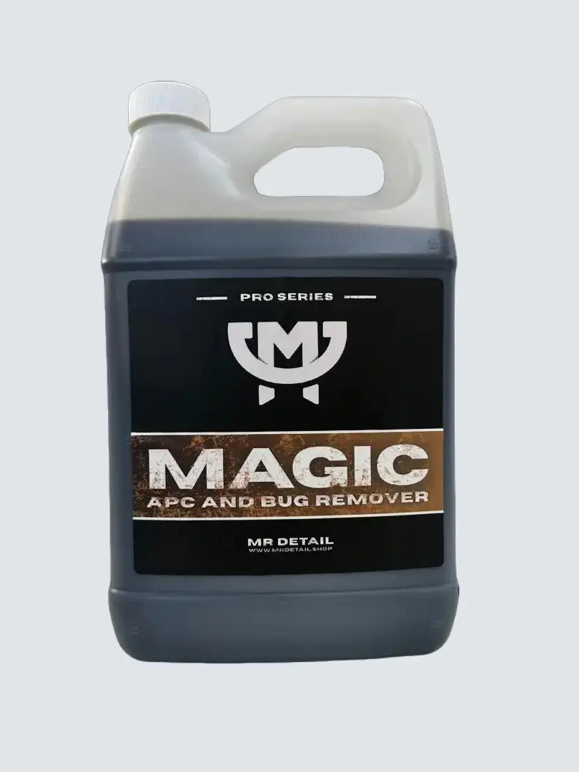 MR DETAIL MAGIC | BUG REMOVER, ALKALINE EXTERIOR APC, WHEEL CLEANER