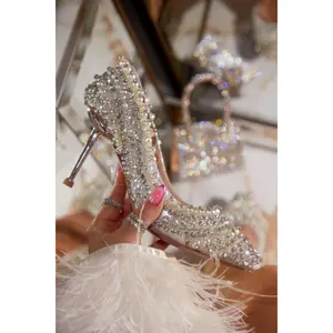 Love Forever Embellished Pumps - White
