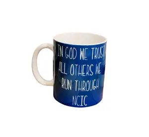 Blue NCIC Coffee Mug