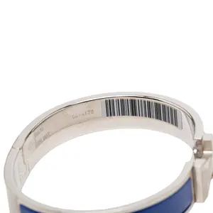 Pre-owned HERMÈS Zinc Alloy Small Leather Goods Click H PM Bracelet