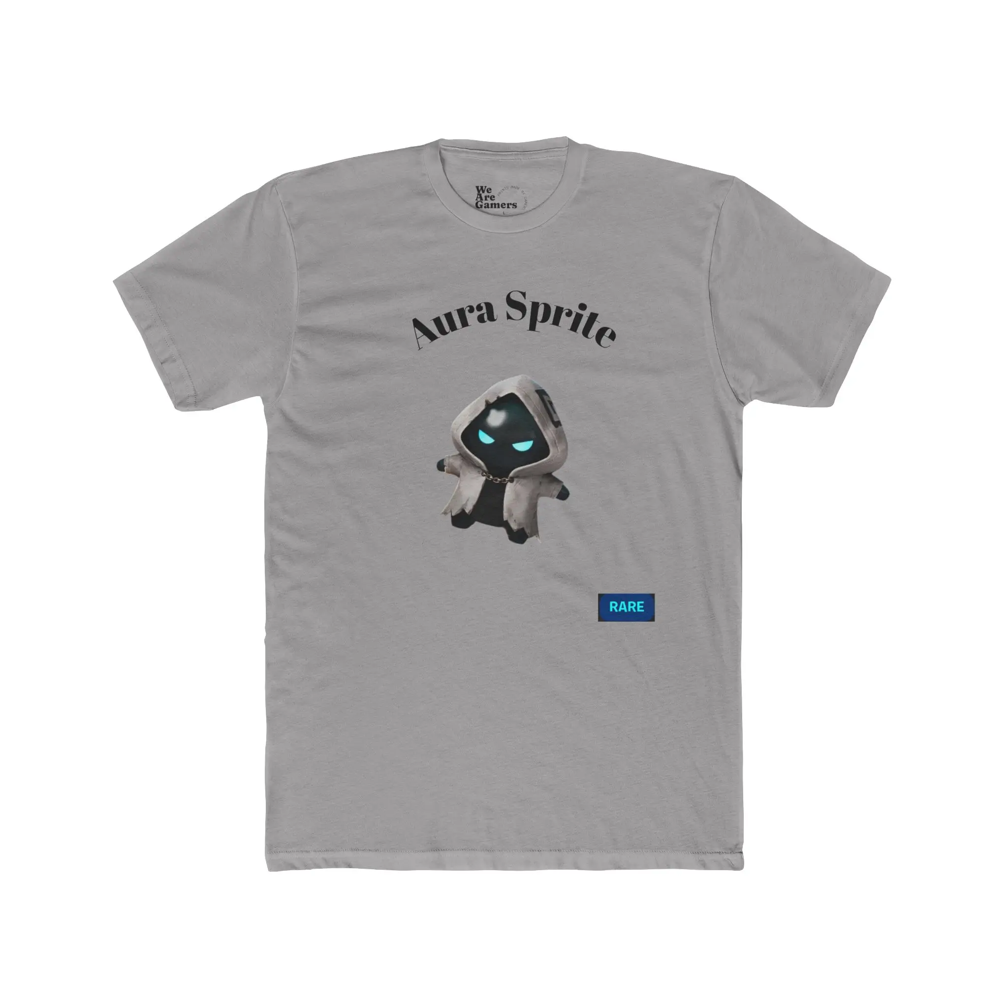 Unisex Cotton T-Shirt with Aura Sprite Graphic | Soft, Lightweight Fitted Short Sleeve Crew Top for Casual Wear, Tshirt, Everyday, Print