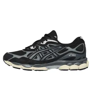 ASICS GEL-NYC Unisex Low-Top Lifestyle Sneakers in Black with Comfort and Durability Trending Shoes, House White Official Shoes to Get / Maison Mihara