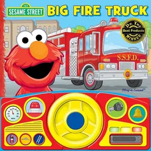 Sesame Street: Elmo's Big Fire Truck Sound Book [With Battery] -- Pi Kids, Mixed Media Product