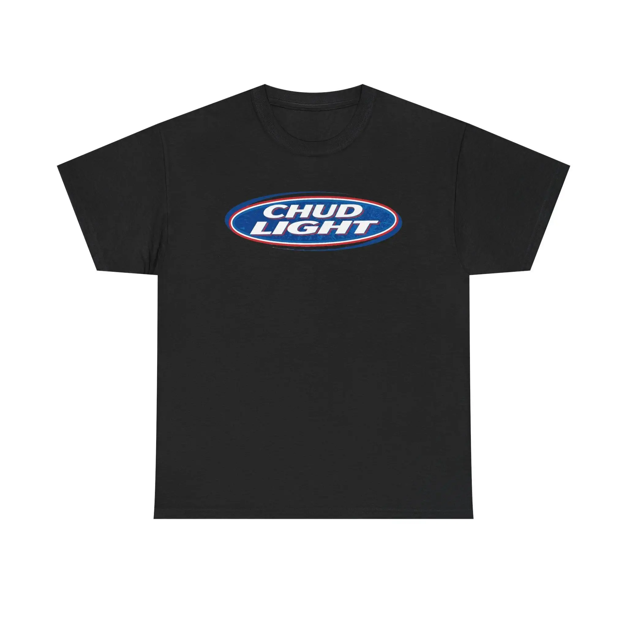 Chud Light Shirt, 100% Cotton Unisex Crewneck, Y2K good Graphic Tee, Meme funny Shirt blue boys merch