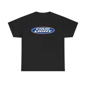 Chud Light Shirt, 100% Cotton Unisex Crewneck, Y2K Graphic Tee, Meme Shirt boys merch