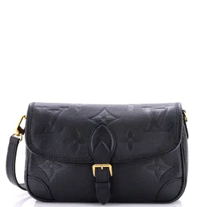 Pre-owned Louis Vuitton Leather Shoulder Bags Diane NM Handbag Monogram Empreinte Giant by Rebag