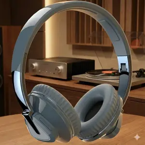 Foldable Over-Ear headphones with Deep Bass, Type-C fast charging, for Sports travel Work Study, 4 Colors Available, Comfortable Surround Sound wireless Earphones