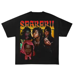 Sahbabii Graphic Tee - Sahbabii - Rapper Tee - Big Face Tee Unisex