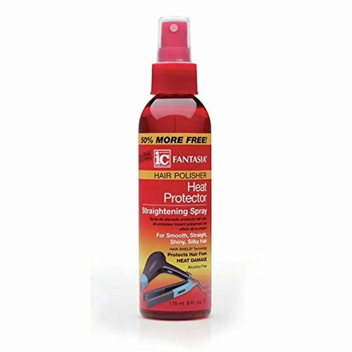 Heat Protector Straightning Spray, 6 Fl.Oz