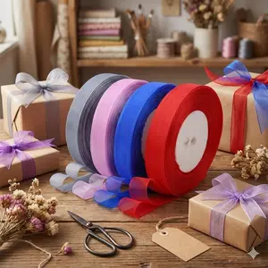 Eco-Friendly Gift Wrapping Ribbon, Wall Decal Stickers for Room Decor, DIY Craft Supplies for Wedding & Christmas, Colorful Washi Tape for Scrapbooking, Journaling, and Sorority Recruitment.