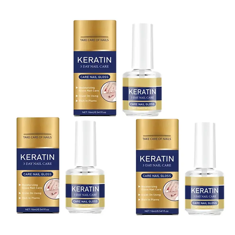 Keratin Amino Acids Strengthener Repair Serum for Brittle Weak Nails - Long Lasting Growth Treatment