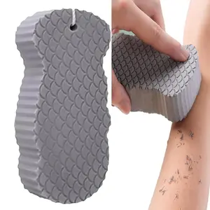 Magic Exfoliating Bath Sponge, 3D Ultra Soft Body Sponge, Reusable, Skin Friendly, Alternative to Exfoliating Gloves for Adults and Kids