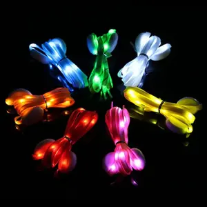 Sport LED Shoelaces - High-Quality, Durable Design for Versatile Use in Various Sports and Activities Footwear Comfort