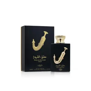 Lattafa Pride Ishq Al Shuyukh Gold for Unisex Eau de Parfum Spray, 3.4 Ounce for Unisex Eau de Parfum Spray, 3.4 Ounce