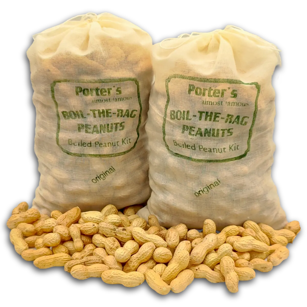 Boil-The-Bag Boiled Peanuts (2 Bags)