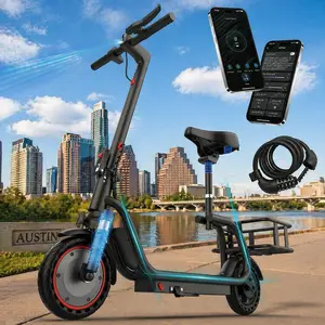 350W Folding Electric Bike for Adults, Maximum Speed 19MPH,Range 16/28 Miles, LED Lights,UL 2272 Certified