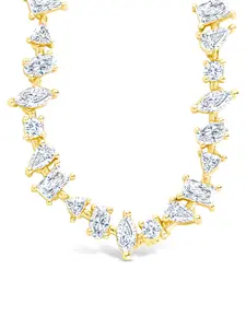 Ellery Adjustable CZ Tennis Necklace