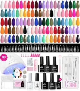 Beetles HEMA-Free Gel Polish Kit Manicure Deal Box - Starter Kit DIY Nails Art Gel Gifts for Women mothersdaygift Spring Nail Taste of Spring Summer Nail Vacation Nail