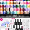 Beetles HEMA-Free Gel Polish Kit Manicure Deal Box - Starter Kit DIY Nails Art Gel Gifts for Women mothersdaygift Spring Nail Taste of Spring Summer Nail Vacation Nail