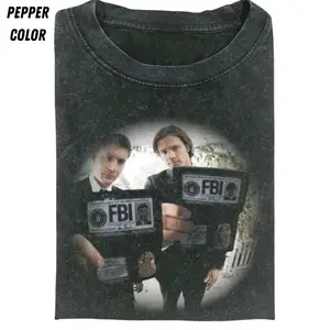 Supernatural T-shirt, Sam and Dean Winchester Tee, Vintage Hunter Brothers TV Show Shirt, Retro Paranormal Series Graphic Tee, Gift for Men, Gift for Women, Crew Neck T-shirt, Trending T-shirt